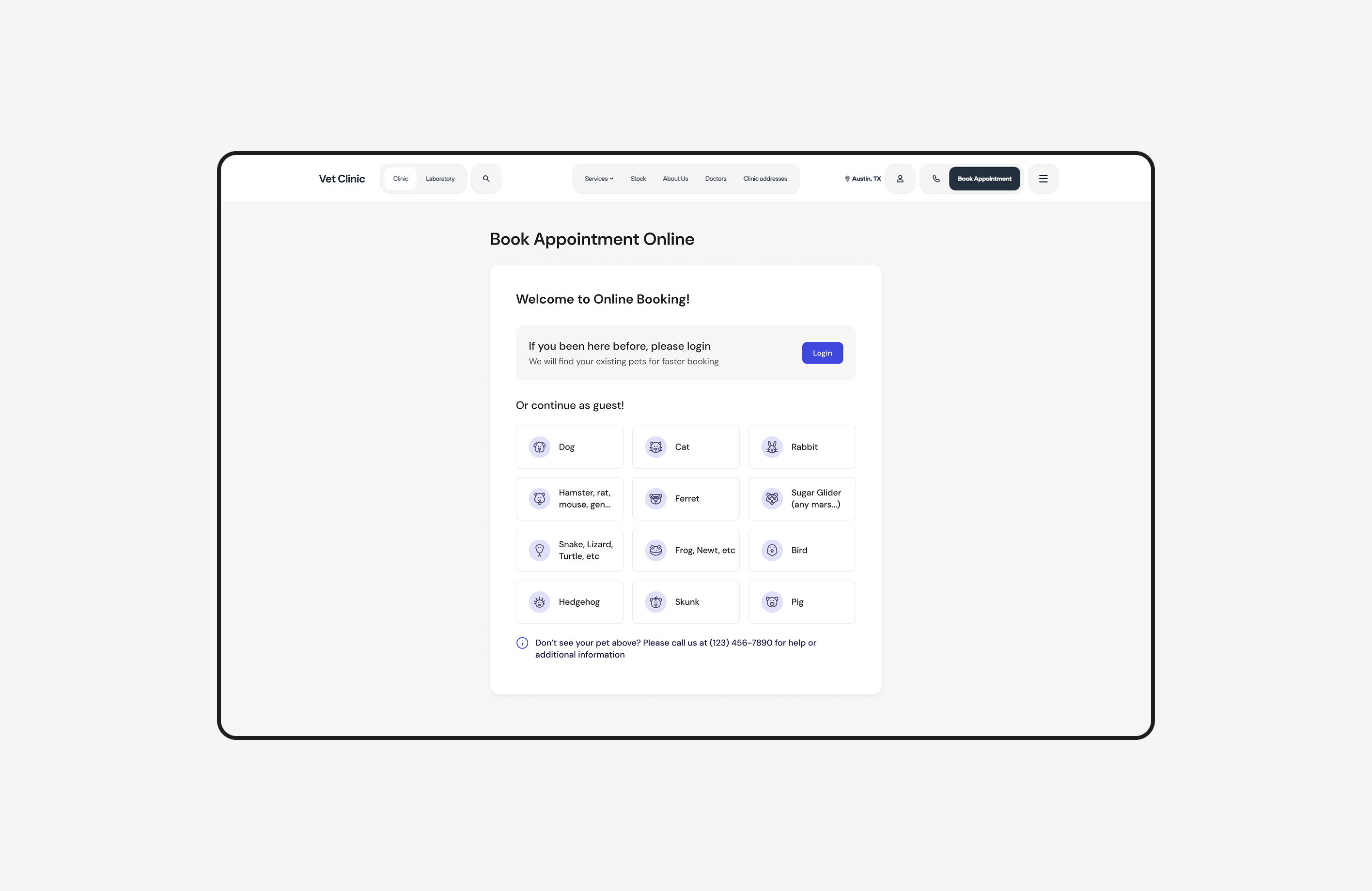 Building an Online Booking Flow & Client Portal for Veterinary Practices
